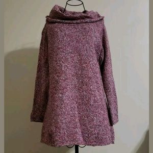 Pure J Jill Turtleneck Sweater Wool Blend